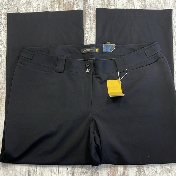 Lane Bryant NWT Black Right Fit Houston Dress Pants Size 26 - Picture 5 of 12